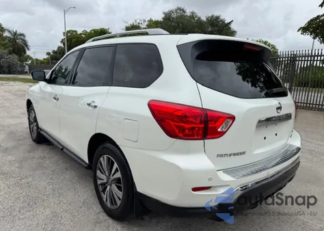 2017 Nissan Pathfinder S from USA, damaged, VIN 5N1DR2MM1HC627750